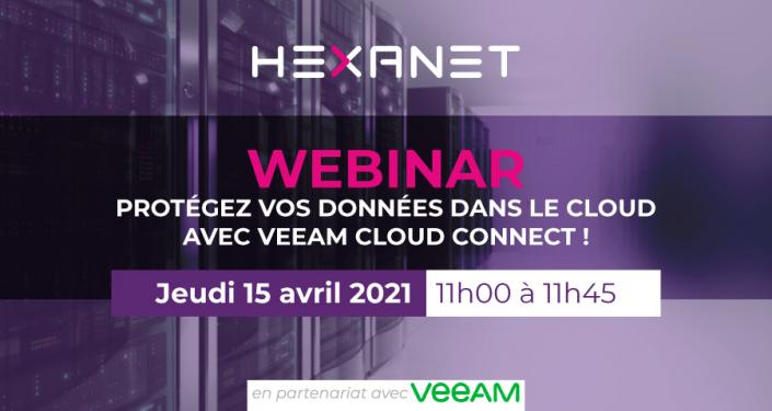 Invitation Webinar Veeam Cloud Connect 