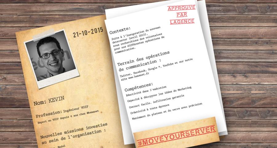 Kevin, un agent très spécial #MoveYourServer