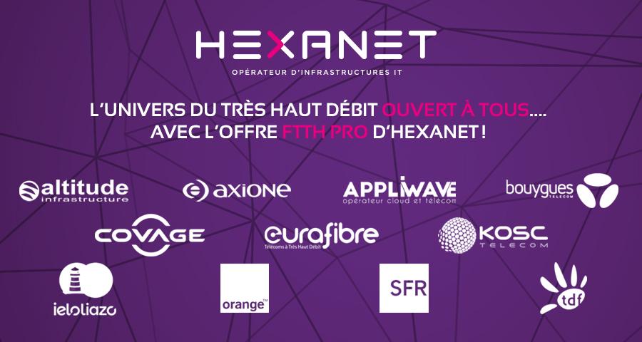 Le Très Haut Débit ouvert à tous : Offre FTTH HEXANET