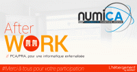 Afterwork Numica : PCA/PRA pour une informatique externalisée