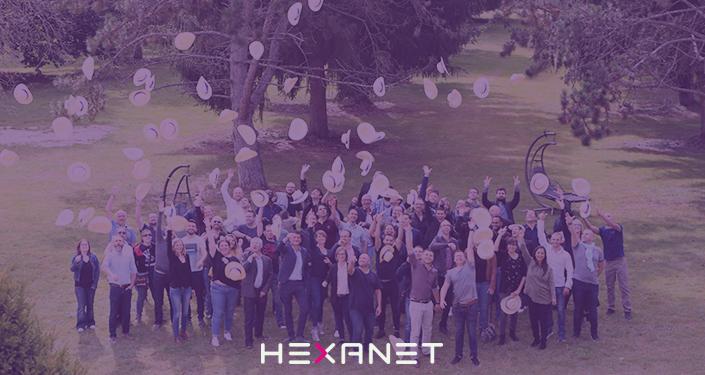 Collaborateurs Hexanet lors de la journée de lancement 2019